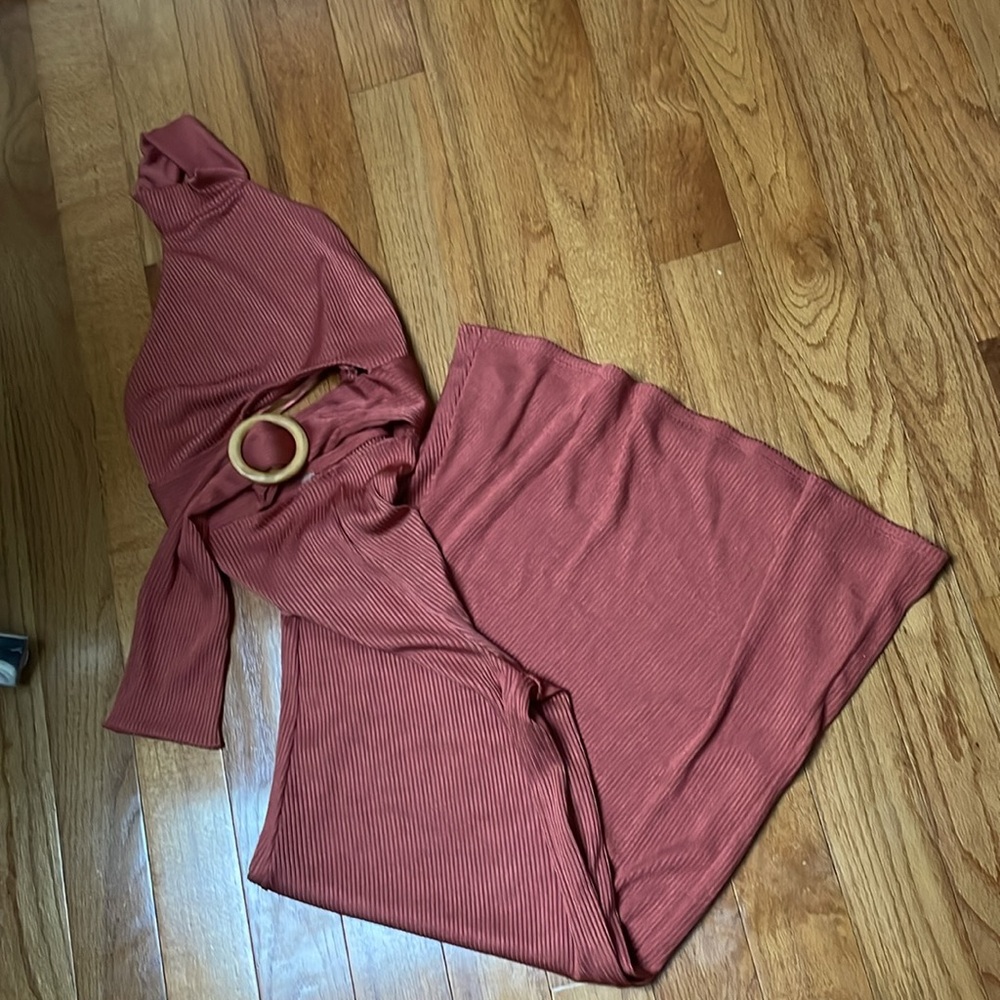 Free People halter jumpsuit!! - Picture 3 of 4